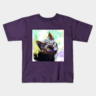 colorful cat Kids T-Shirt